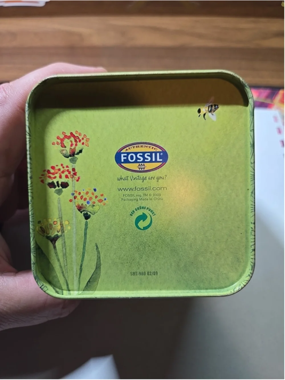 Fossil just installed